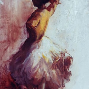 Caraco jaune - Format : 35x23