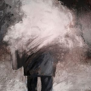 La tête dans les nuages - Format 73 x 50