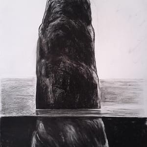 Phallus stone - Format 65 x 50