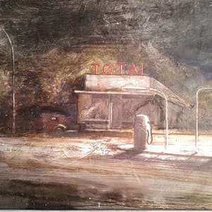 Station service sur N7 - huile