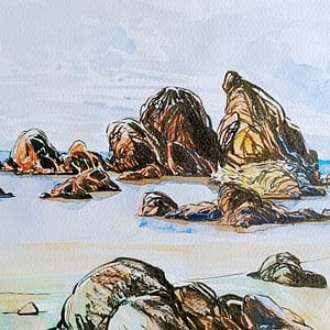 Les îles - Format 29,7 x 21