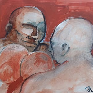 Boxeurs - Format 29,7 x 21