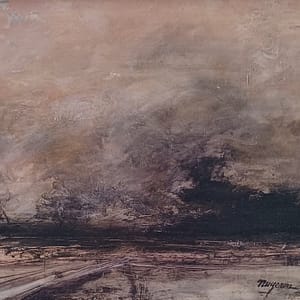 Ciel d'orage - Format :  60x50