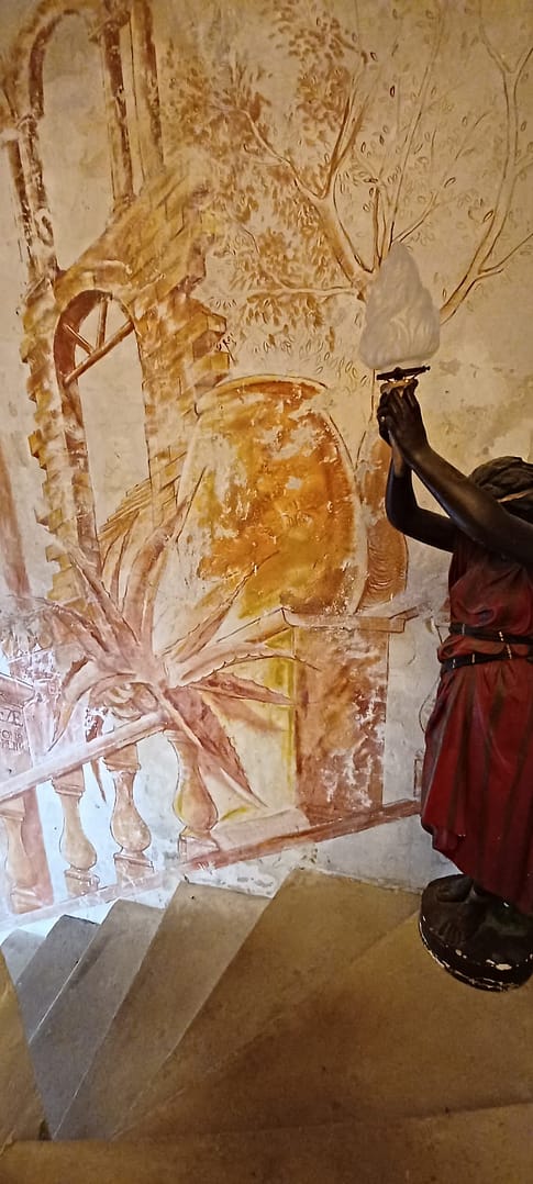 La cariatide - fresque