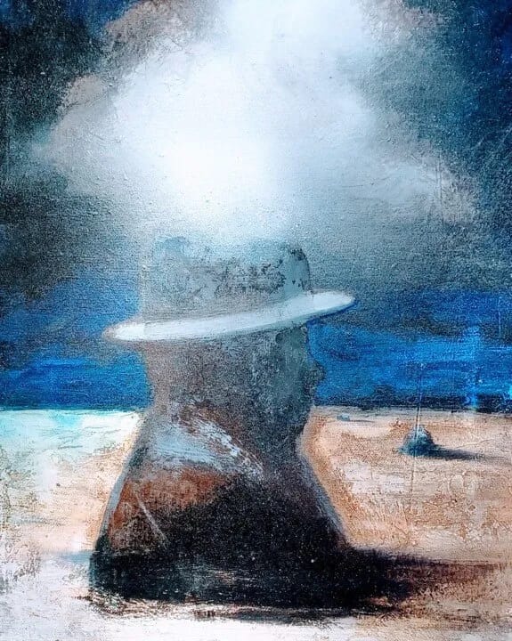 Disparition 1 - Format 55 x 51 cm