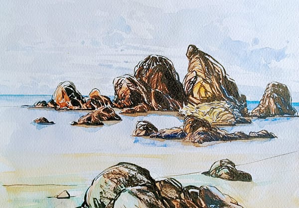 Les îles - Format 29,7 x 21