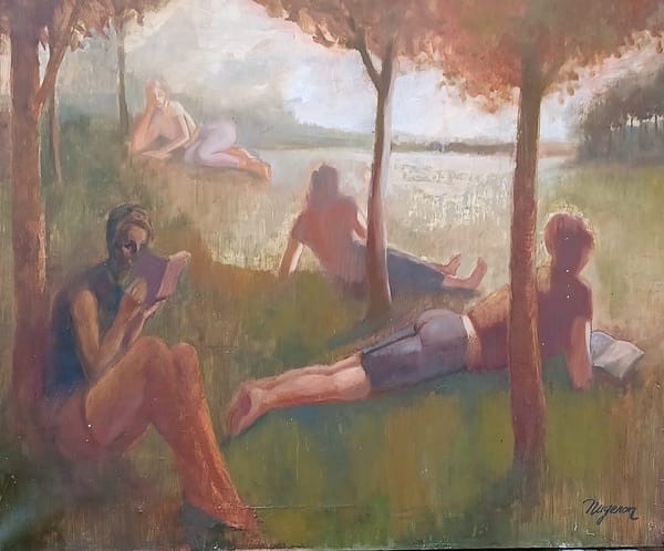 Les liseuses 1 - Format : 92x73