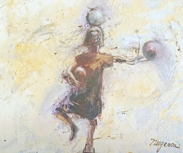 l’enfant de la balle – Format 25 x 30 cm