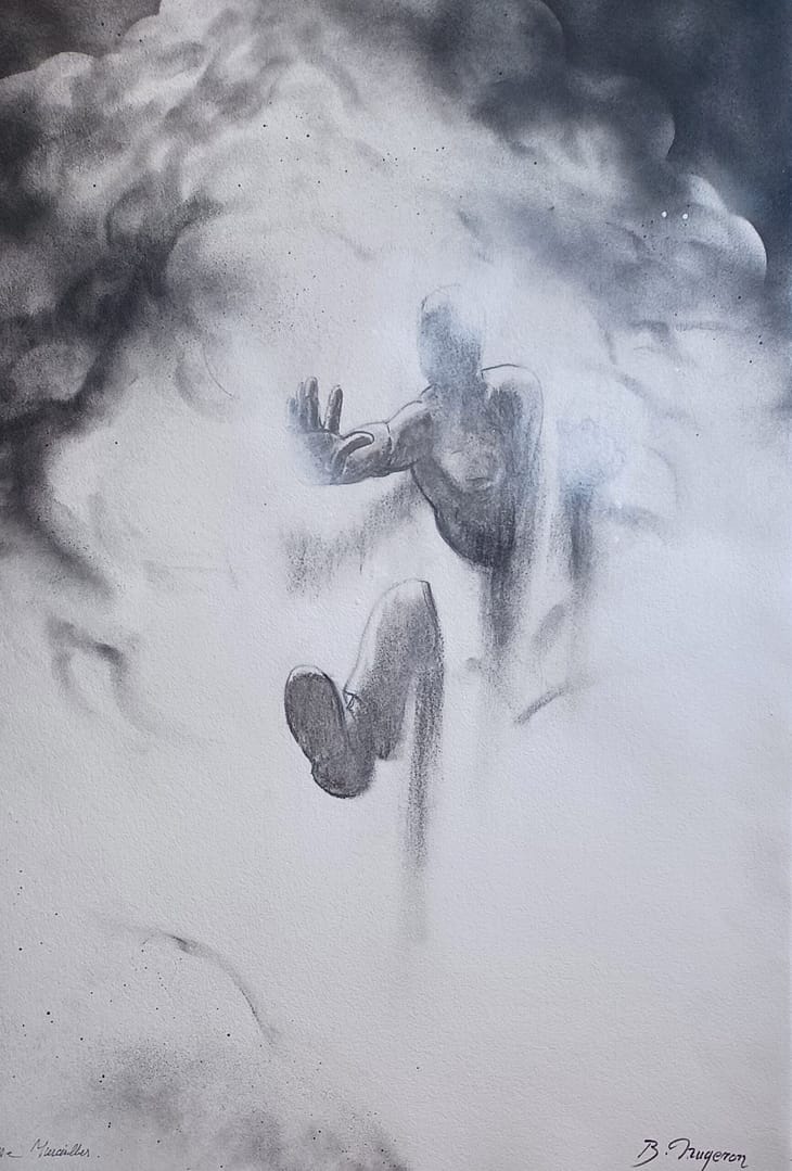 Le passe murailles - Format 80 x 55